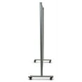 thumbnail image 2 of Luxor Magnetic Rolling Whiteboard Room Divider, 39" x 64", Silver Aluminum Frame, 2 of 4