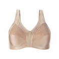 thumbnail image 3 of Exquisite Form 5100548 Fully® Slimming Wireless Full-Coverage Bra with Back Closure & Lace, 3 of 6