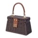 thumbnail image 2 of Bolso de mano tejido para mujer, bolso de mano informal de verano, bolso de playa para senderismo, fiesta, trabajo, 2 of 9