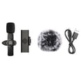 thumbnail image 1 of Micrófono de computadora en vivo Streaming Vlogging Video Chat Clip-On Bluetooth Compatible con Solapa Mic Mic Auto Par 360 grados Pickup Type 4 Eigraketly EL005606-04B, 1 of 7