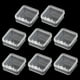 thumbnail image 1 of Dinheiro 8 Piezas Contenedores de Almacenamiento de Cuentas de Plástico Transparente Caja Organizadores de Cajones con Tapa para Tarjetas de Cuentas y Otros Accesorios de Manualidades, 1 of 5