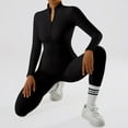 thumbnail image 5 of Bodycon Jumpsuit for Women‘s Clothing Casual Fitness Rompers Zipper Autumn Winter 2024 New Bodysuits Activity Streetwear Women (TT-SJWC2006AP,M), 5 of 7