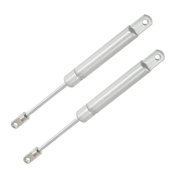Unique Bargains 2 Pcs 6 Inch 10Ib/45N Silver Tone Lift Supports Struts Shocks Gas Spring Universal for RV Car Truck Boat