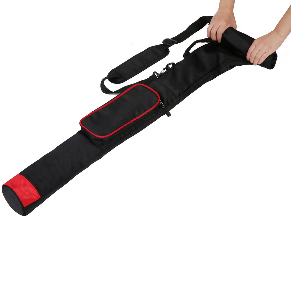 Confidence Golf Club Carry Case Sunday Bag - Holds 5-6 Clubs Red