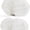 Pure White, variant on 2 Pack Chunky Chenille Yarn for Crocheting, Bulky Thick Fluffy Yarn for Knitting, Bulky Chunky Yarn for Hand Knitting Blanket, Super Soft Plush Yarn (27yds Each Skein)-Pure White