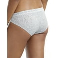 thumbnail image 2 of Women's Bali DFMMHL One Smooth U Modern Microfiber High Leg Panty (Leo Print/SterlingGrey 7), 2 of 3