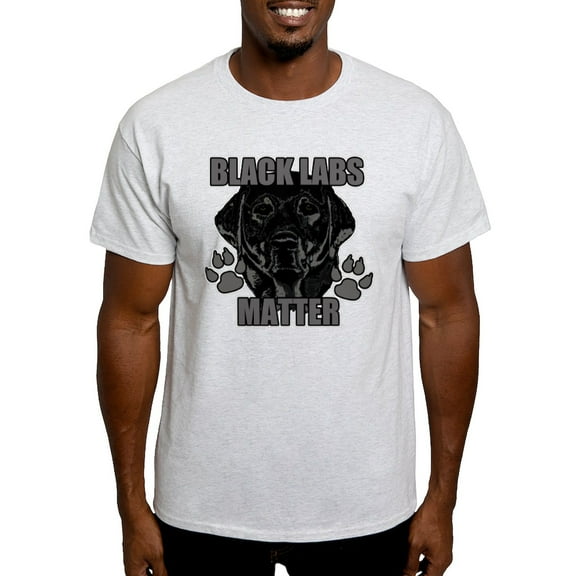 CafePress - Black Labs Matter Light T Shirt - Men's Classic Graphic T-Shirt