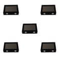 thumbnail image 1 of ZheElen Elegant And Exquisite Jewellery Display Box Large Capacity Well Organized ABS Jewellery Display Stand Ring Display Box black 5Set, 1 of 6