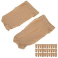 thumbnail image 4 of Ccdes 30pcs Professional Stocking Wig Cap Stretchy Elastic Washable Portable Hair Net Set,Stretchy Wig Cap,Wig Cap Set, 4 of 8