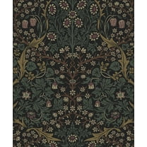 NextWall Victorian Garden Floral Peel and Stick Wallpaper (Blacksmith & Cliffside)