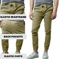thumbnail image 2 of Men's Twill Jogger Pants, 2 of 4