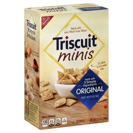 UPC 044000027285 product image for Nabisco Triscuit Minis Original Crackers, 8.5 Oz. | upcitemdb.com
