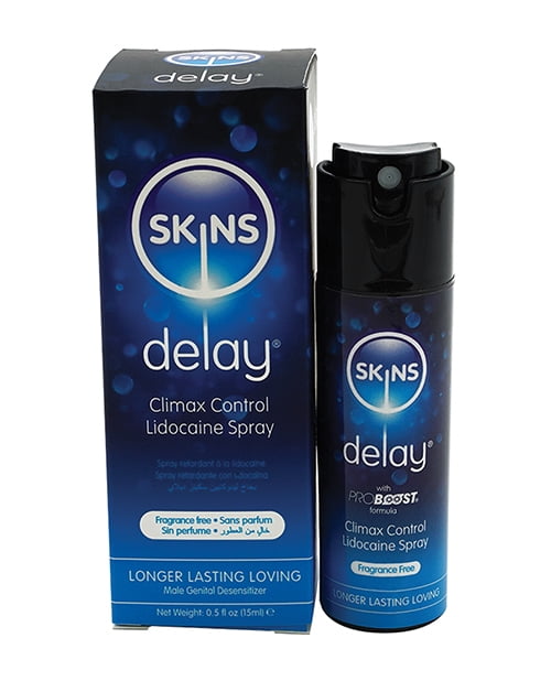 Skins Lidocaine Delay Spray 15 Ml