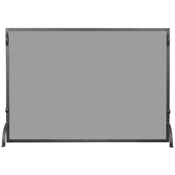 UniFlame, S-1075, Large Wrought Iron Spark Guard Fireplace Screen