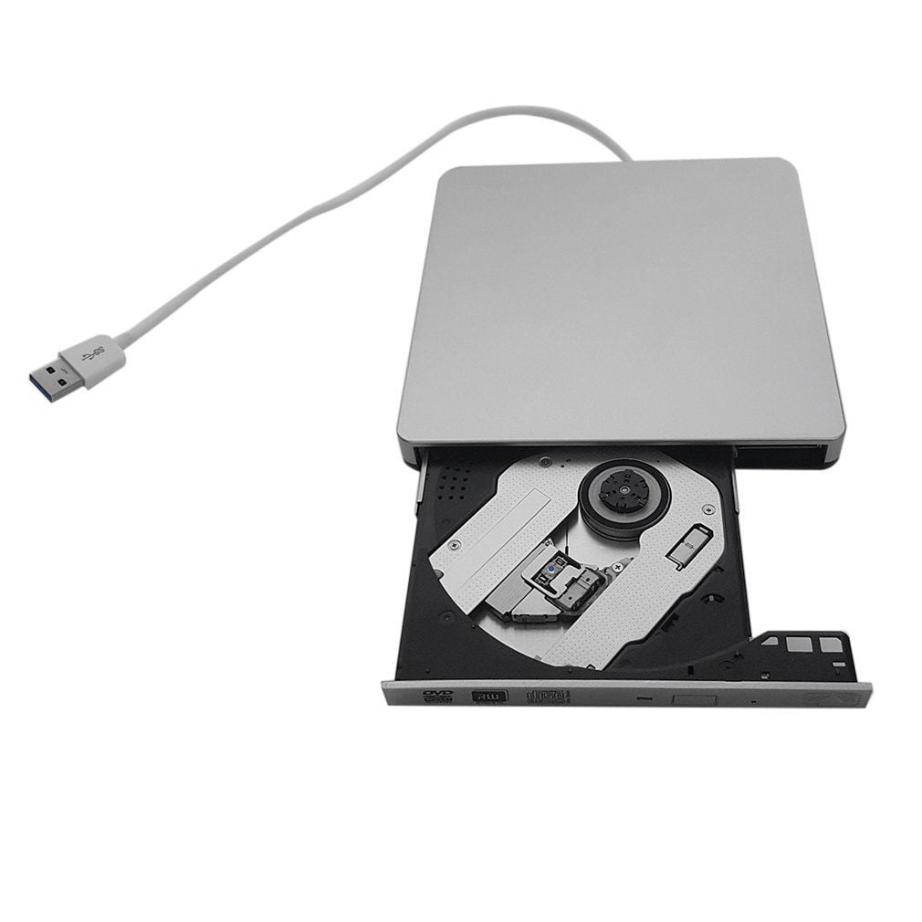 [Updated Version] External CD DVD Drive USB 2.0 Portable CD DVD +/RW