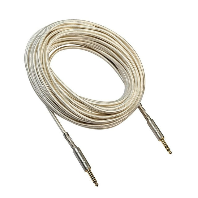 Cable de de sonido de Guitarra de Aleación de Zinc Anti-Desgarre Silencioso Accesorios para Equipos Musical 2000cm