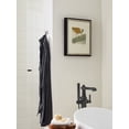 thumbnail image 2 of Amerock Bronx Chrome Single Prong Robe Hook, 2 of 8