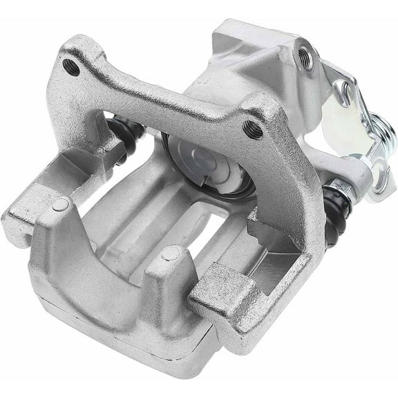 A-Premium Disc Brake Caliper Assembly with Bracket Compatible with Select Audi Models - S4 2000 2001 2002, V6 2.7L - Rear Right Passenger Side