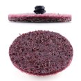 thumbnail image 4 of Amdohai 45Pcs Sanding Discs 2 Inches Medium Grit Cleaning Conditioning Roll Lock Disc Rust Paint Removal Grinder Accessories, 4 of 5