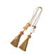 thumbnail image 5 of Accesorios colgantes para espejo de coche perfecl decoración de loto Buda madera Amarillo terroso, 5 of 8