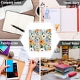 thumbnail image 6 of FORMRS 1-Subject Spiral Notebook 8" x 5" College Ruled 60 Refillable Sheet A5 Hard Cover, 2 Pack, Floral Pattern, 6 of 7