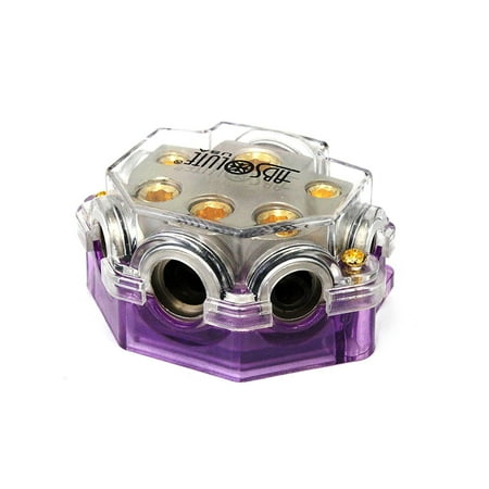 Absolute USA PD-150C Chrome-Plated Power Distribution Block