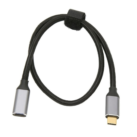 USB C 3.1 Gen 2 Male To Female Cable, 10Gbps Data Sync USB C Extension Cable E Marker Chip Portable Durable For Docks