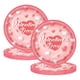 thumbnail image 2 of Lekihaqq Valentine's Day Party Plates Disposable Dinnerware Heart Themed Tableware Heavy Duty Paper Plates for Birthday Party Decorations Festive Celebration Supplies, 2 of 6