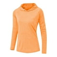 thumbnail image 6 of DHFJKG Womens Long Sleeve Tops With Thumb Hole Raglan Sleeve Hooded Fitness Lightweight Pullover Training Running Yoga Workout Comfort Tops, 6 of 7