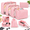 Blush Pink-8 Set, variant on 8 Set Packing Cubes Luggorganizers For Travel Accessories-aqua Color