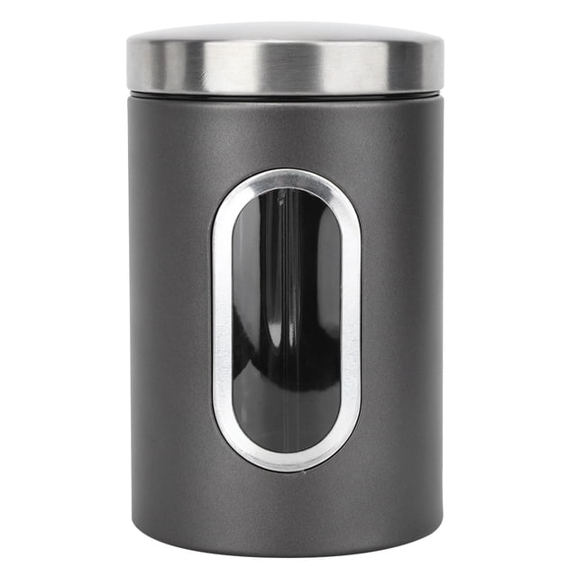 Tarro de almacenamiento Vhermosa con sellado de Acero inoxidable de 1,5 L recipiente para Frutas secas café té