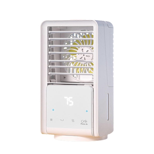 USB Cooling Fan for Room 3 Speed Portable USB Mini Mist Cooler with LED Light for Office/Home