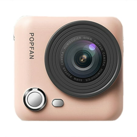 

New Creative Camera Humidifier Neck Fan USB Desktop Spray Pink