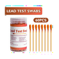 Highquality 60 Pcs Lead Testing Strips Magnesium Anode Rod Lead Test Swabs Home Kit