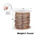 thumbnail image 4 of 99.9% Dead Soft Copper Wire, 18 Gauge/ 1 mm Diameter, 213 Feet/ 65 M, 1 Pound Spool Pure Copper Wire, 4 of 5