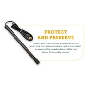 SnapSafe 12 inch Gun Safe Dehumidifier Rod, SNAP75903, Black