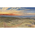 thumbnail image 2 of William Simpson 18x12 Black Ornate Wood Framed Double Matted Museum Art Print Titled - Graves of the Officers in the Fort on Cathcart's Hill (1854), 2 of 5