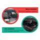 thumbnail image 2 of Scienceny Altavoz de sirena de coche de 12V, 300db, 100W, 5 tonos, bocina de alarma de coche, altavoz de alarma de coche de ABS de alto decibelio con Vehículos, repuestos y accesorios Mis Scienceny VI003862-00, 2 of 6