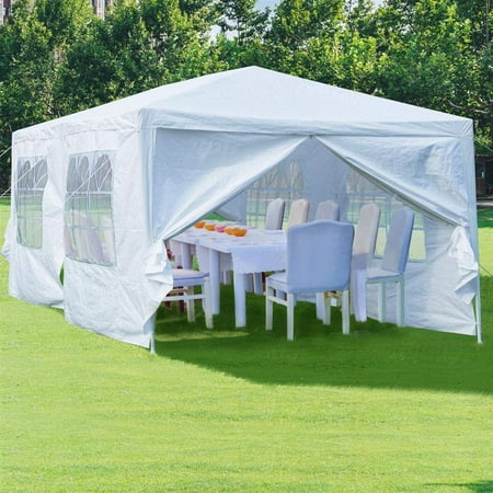 Ktaxon Upgrade 10' x 20' Party Tent Wedding Canopy Gazebo Tent Pavilion w/6 Side Walls 2 Doors