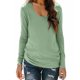 thumbnail image 3 of RKSTN Long Sleeve Shirts for Women Oversized Crewneck Slim Base Layer T Shirt Top Womens Casual Solid Plus Size Round Neck Loose Fits Comfy Cozy Basic Tee Shirt Fall Spring Clothes, 3 of 10