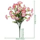 thumbnail image 4 of Flores de enredadera de simulación rosa artificiales, 4 of 5
