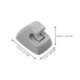 thumbnail image 2 of WHAMVOX 2pcs Sun Visor Clips For Car Sunshade Retainer Clips Stylish Cars Interior Sun Visor Hook Car Interior Sunshade Accessories, 2 of 8
