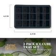 thumbnail image 4 of Thyme & Table 2-Piece Silicone Ice Cube Tray Set, 4 of 10