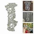 thumbnail image 2 of Flower Fence Cutting Dies for Photo Card Making Die Cuts Embossing Stencils, 2 of 9