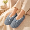 thumbnail image 6 of Baikeli Womens Cute Slipper Socks with Grippers Fuzzy Fluffy House Floor Shoes Warm Soft Non Slip Birthday Gifts for Christmas Gray M, 6 of 10