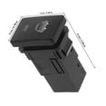 thumbnail image 2 of ELAYARD Black Automotive Light Switch Push Button Easy Install for Vehicle Lamp Replacement, 2 of 8