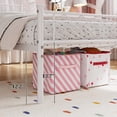 thumbnail image 2 of Yeshouse estructura de cama individual de metal con cabecero y piecero de diseño de corazón, plataforma con listones resistentes, espacio de almacenamiento bajo la cama, no requiere somier, 2 of 7