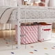 thumbnail image 2 of Yeshouse estructura de cama individual de metal con cabecero y piecero de diseño de corazón, plataforma con listones resistentes, espacio de almacenamiento bajo la cama, no requiere somier, 2 of 7