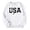a-White55290, variant on FINALGANG Kids Sweatshirt With USA Flag Print Boys Girls Comfortable Long Sleeve Crewneck Pullover For Casual Daily Wear Fashionable Top