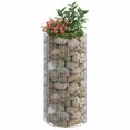 thumbnail image 3 of vidaXL Circular Gabion Pole Galvanised Steel Ø50x100 cm, 3 of 4